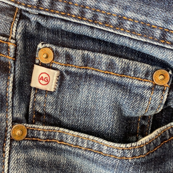 AG Adriano Goldschmied slim straight jeans EUC - Picture 5 of 11